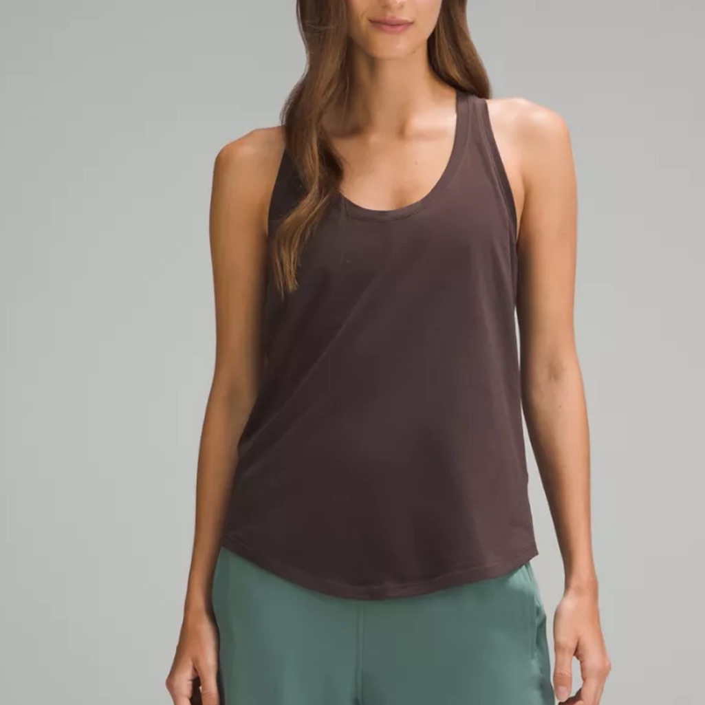 Lululemon Love Tank Top Size 6 Dark Gray